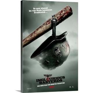 "Inglourious Basterds - Movie Poster - German" Canvas Wall Art - Bed ...
